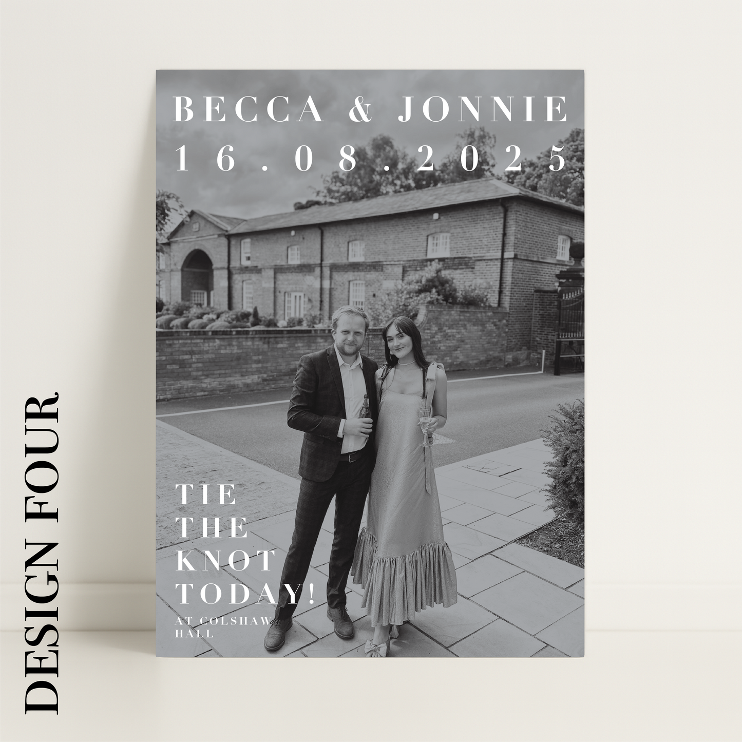 Editorial Aesthetic Wedding Photograph Welcome Sign – Wedding Sign, Custom Sign, Luxury Sign, Wedding details, Trending – Made to order & designed in the UK