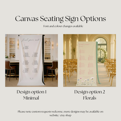 Personalised Wedding Signs Bundle ’The Ultimate Package' – Seating Plan, Welcome, Order of the Day, Bar, Memorial and Guestbook Signs
