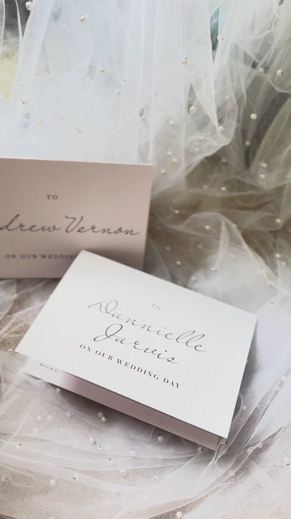 Wedding Thank You Cards - Thank You Cards, Custom Cards, Wedding Stationery - Made to Order in the UK